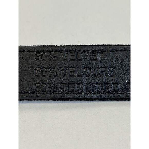 Urban Outfitters Belt Black Velvet  With Gold Constellation Pattern Womans Sz Sm - Picture 8 of 11